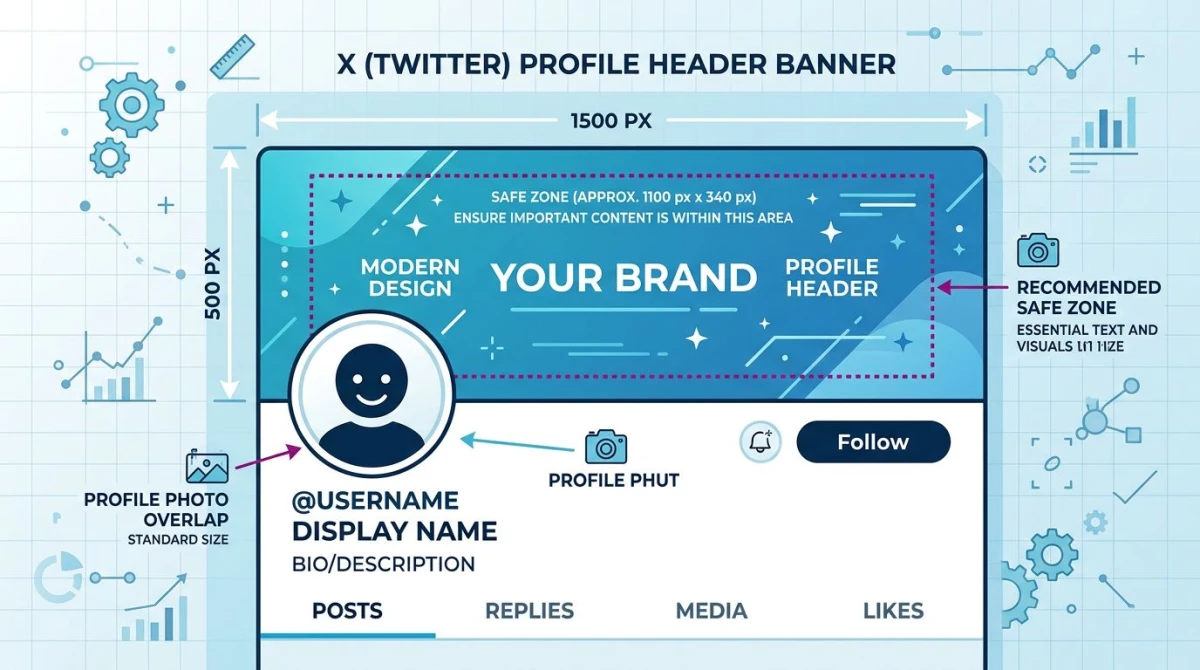 Twitter X Banner Size 2026: Dimensions Guide