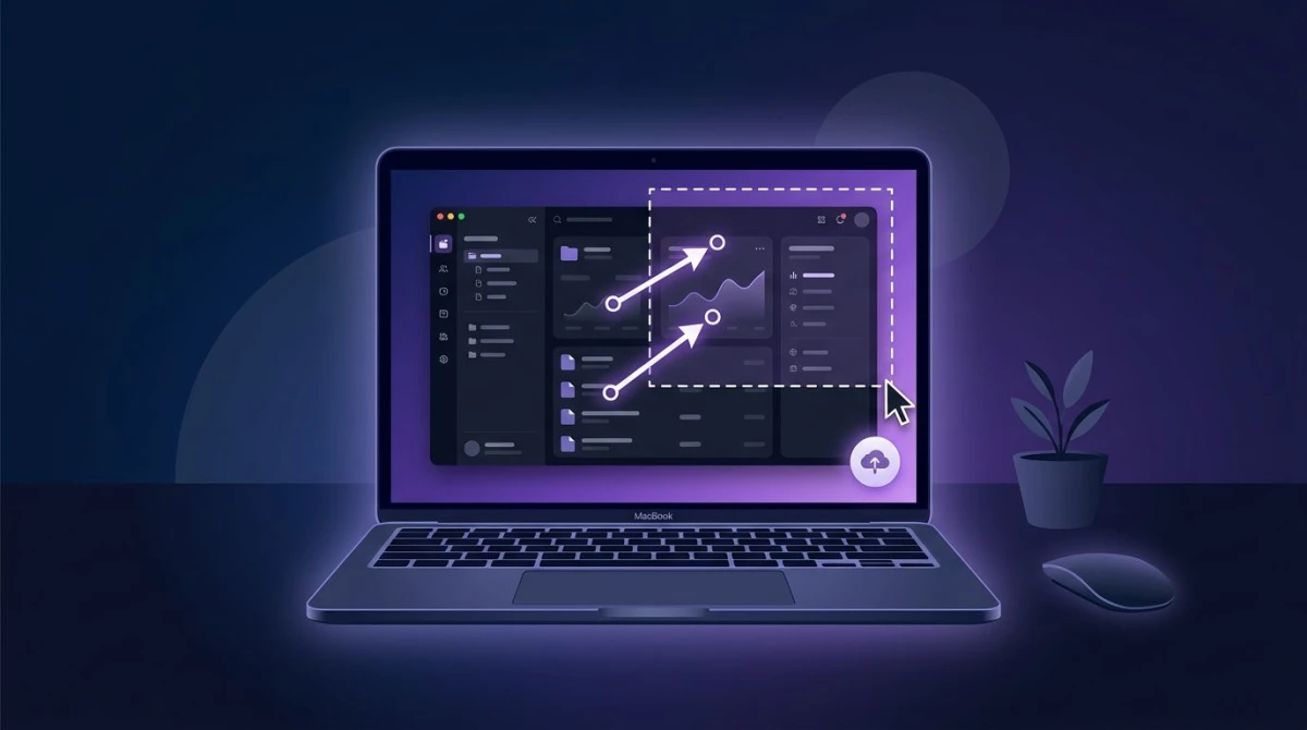 Capturing and annotating a Facebook screenshot on Mac