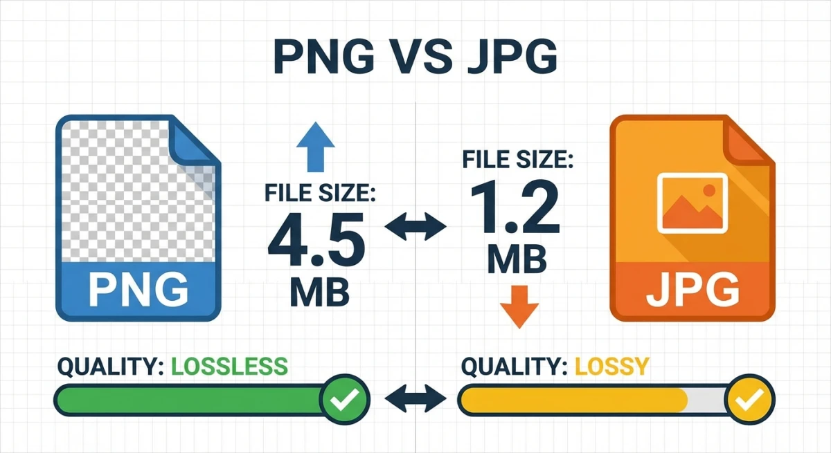PNG vs JPG format comparison for Mac screenshots