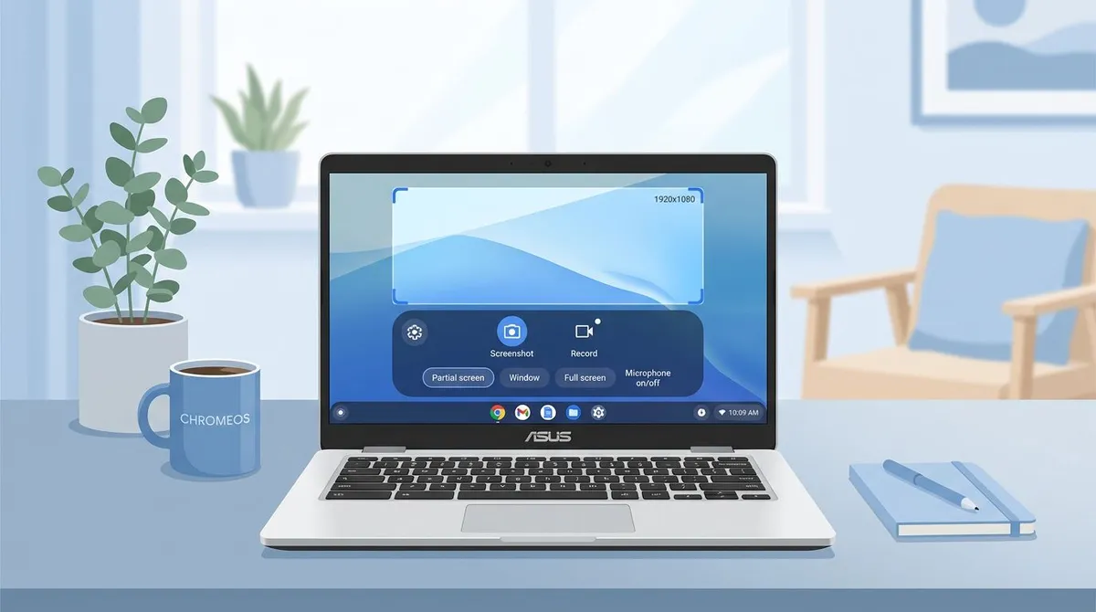 Bildschirmaufnahme auf dem Chromebook (2026): Der komplette Leitfaden