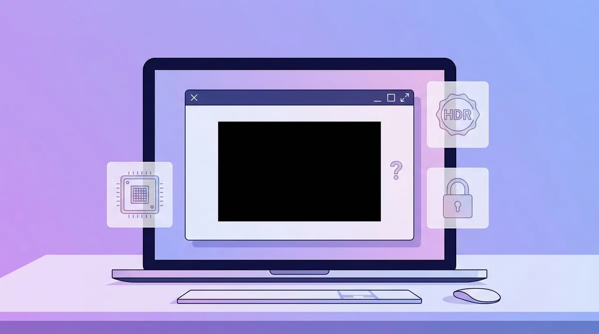 Screenshot Black Screen? 7 Causes and Fixes (2026)