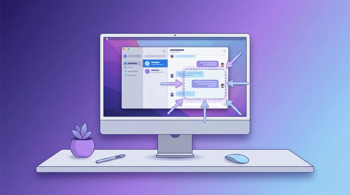 Screenshot a WhatsApp chat on Mac and annotate it — does whatsapp notify screenshots