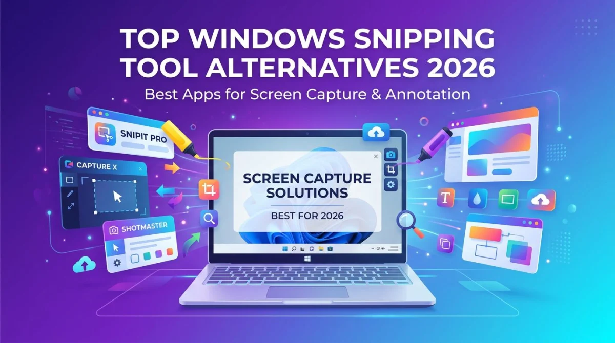 Beste Snipping Tool Alternativen für Windows (2026)