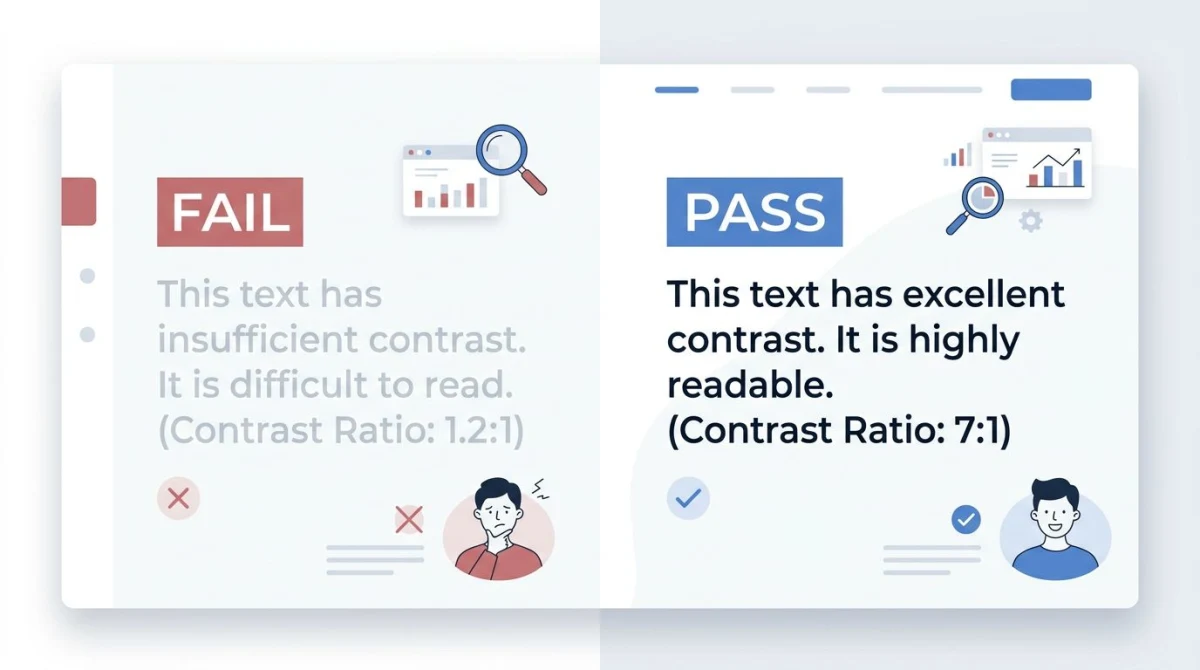 WCAG Color Contrast: AA, AAA Rules & How to Test (2026)