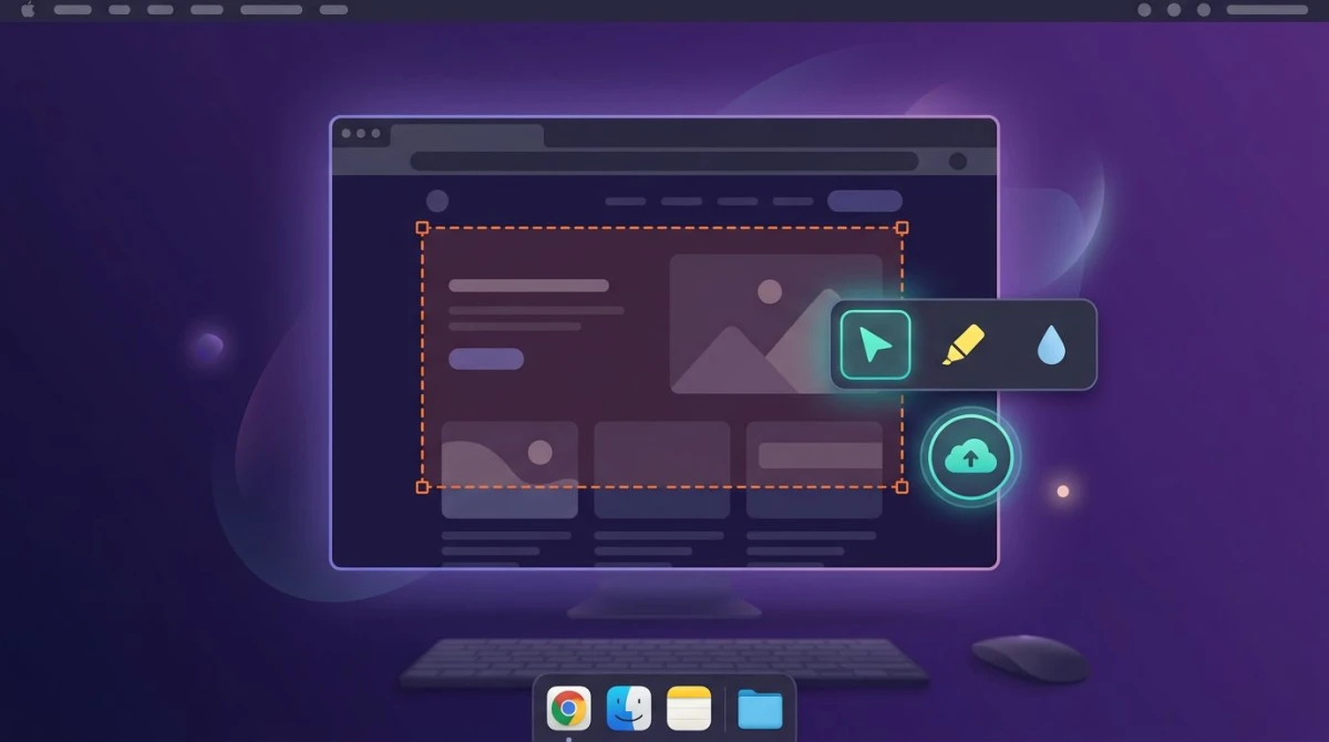 Capturing and annotating a Reddit thread on Mac with a screenshot tool overlay