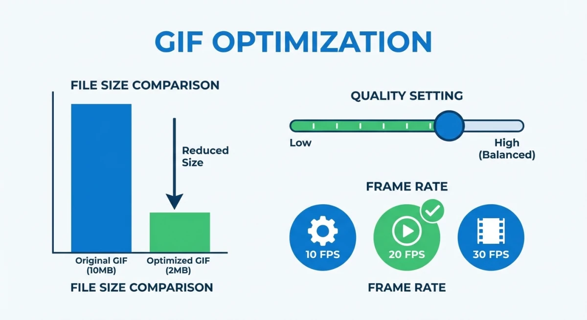 GIF for presentation optimization best practices