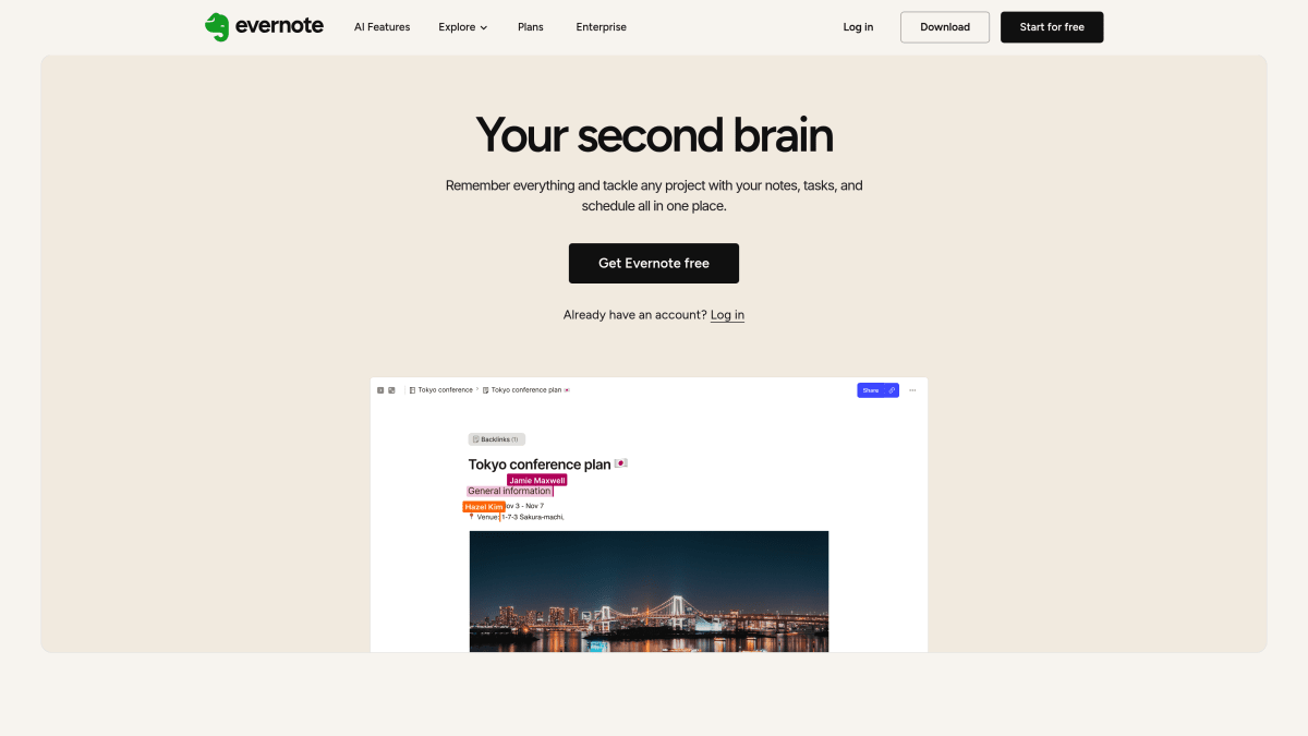 Skitch by Evernote annotation tool homepage
