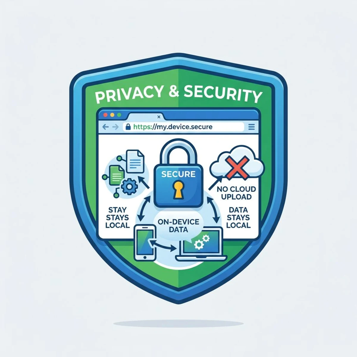 Browser-based conversion keeps your files private