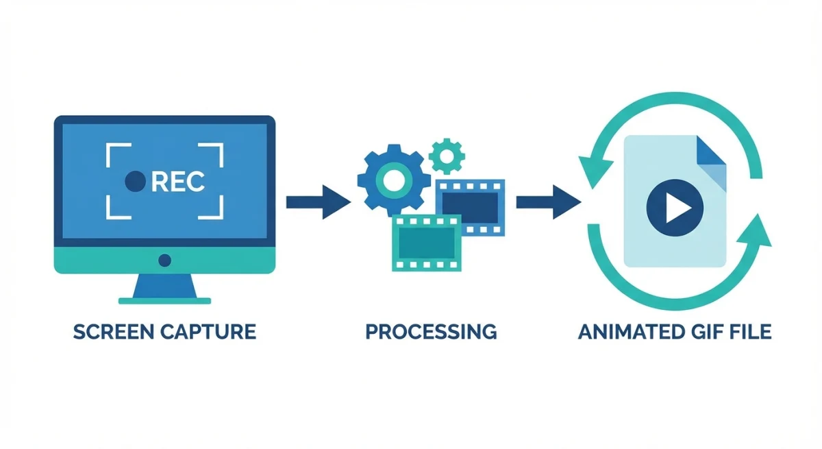 GIF recording workflow with Kap