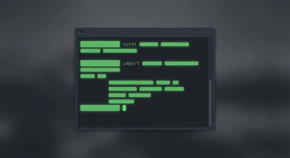 screenshot linux terminal commands in bash