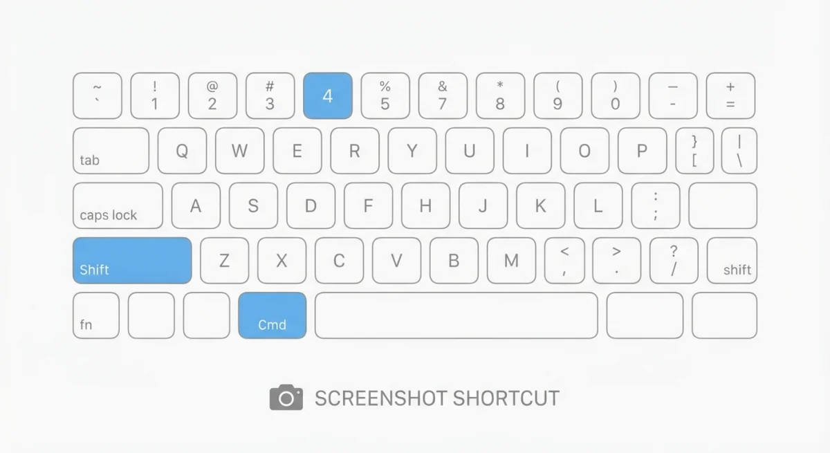 Mac keyboard shortcuts for screenshots