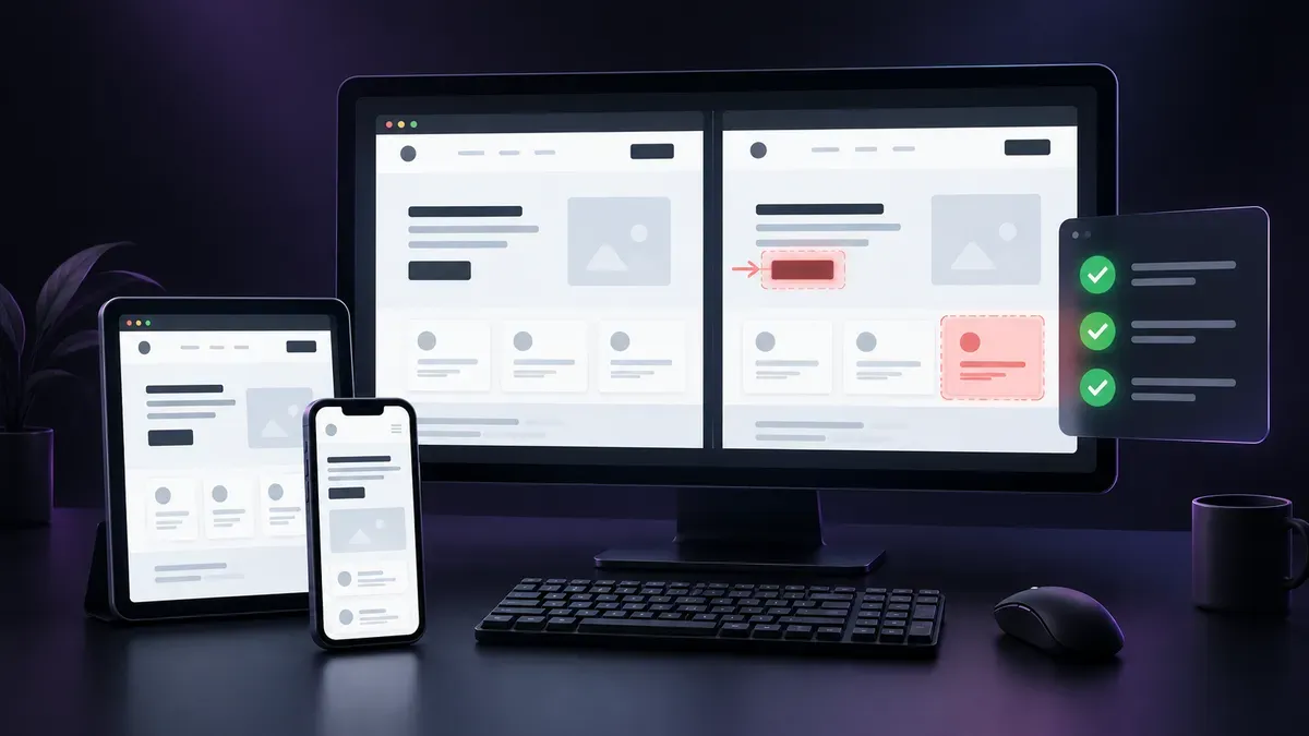 Visual Testing Checklist for Web Teams in 2026