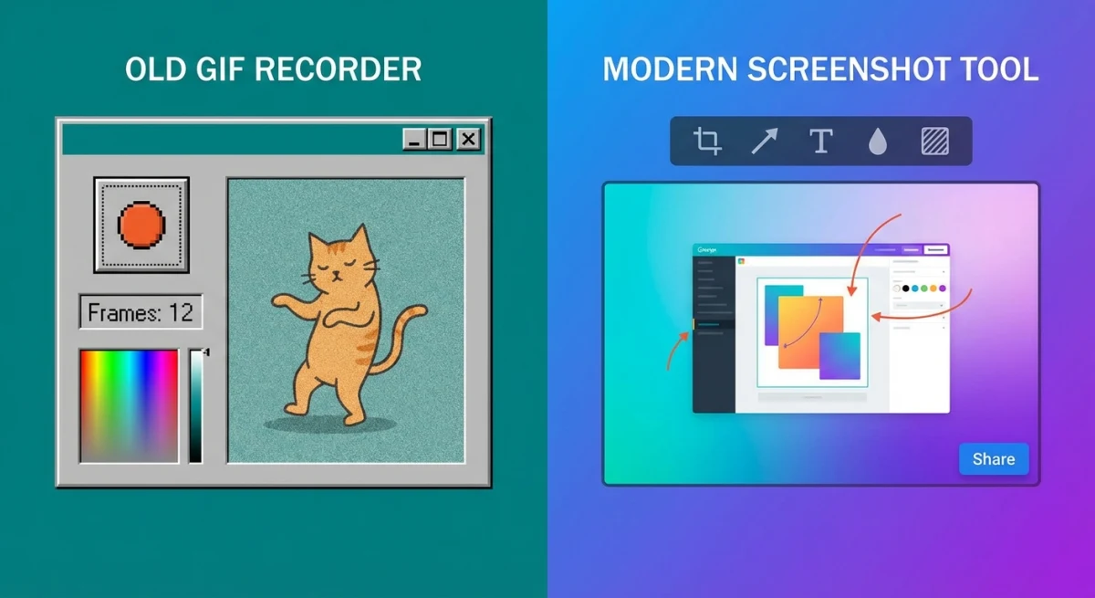 Modern GIF recorder alternatives comparison