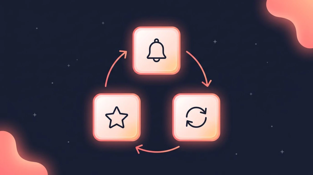 The habit loop: cue triggers routine, routine delivers reward