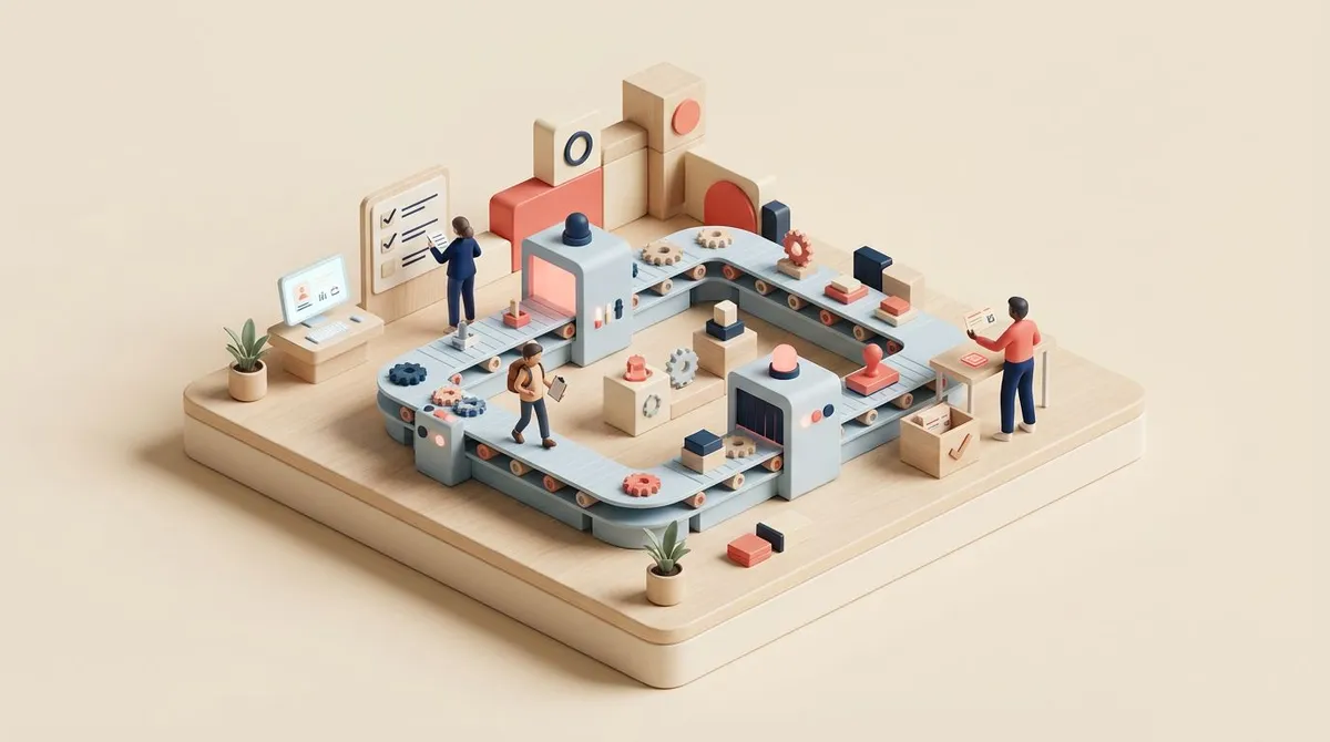 Onboarding and time-off tasks moving through an automated HR workflow