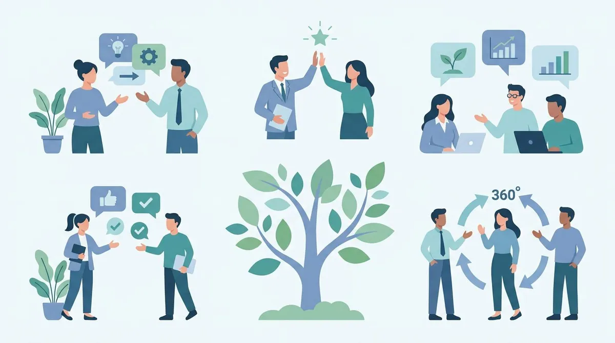 Types of employee feedback and their benefits