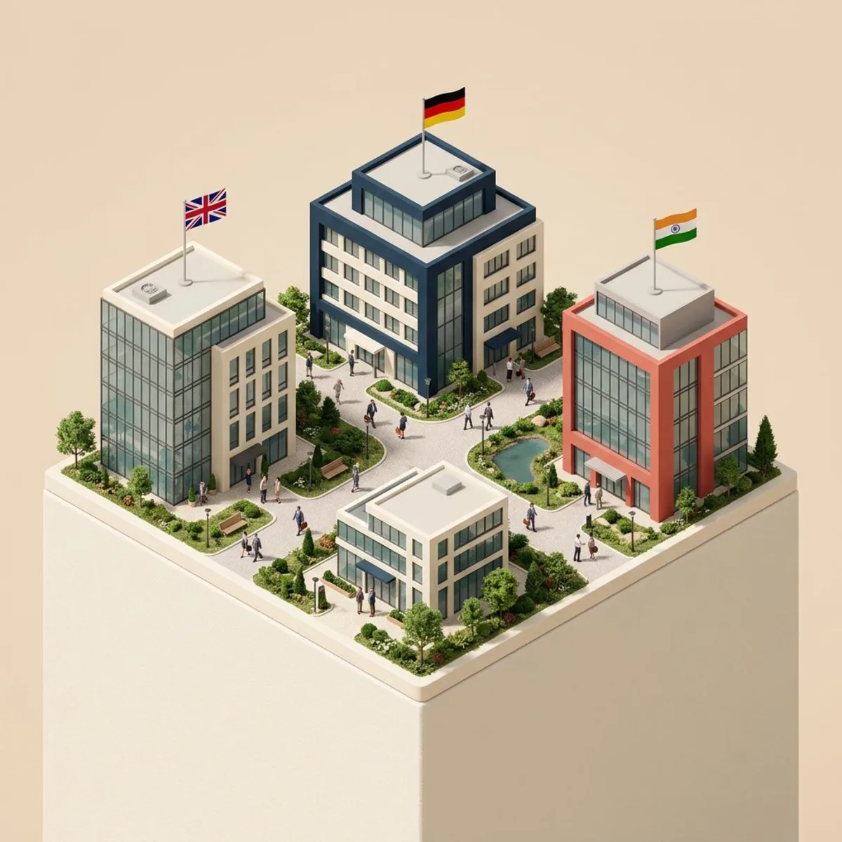 Deel's global employer of record service tiers