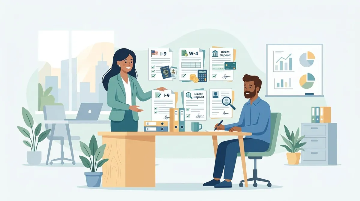 Required federal forms for new employees