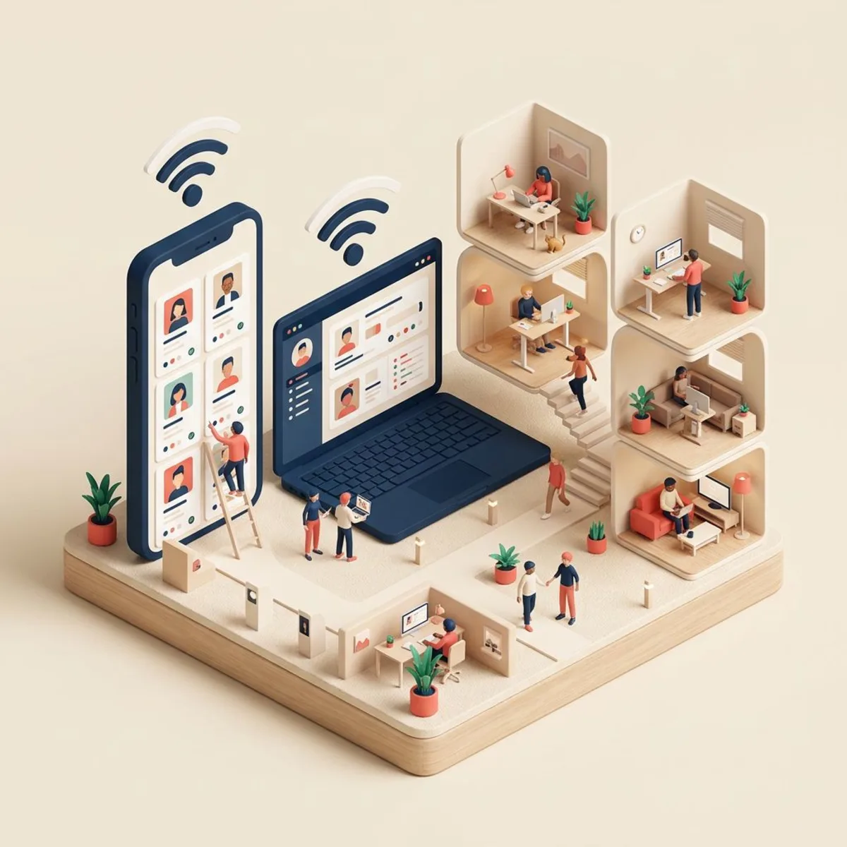 Mobile access to employee directory