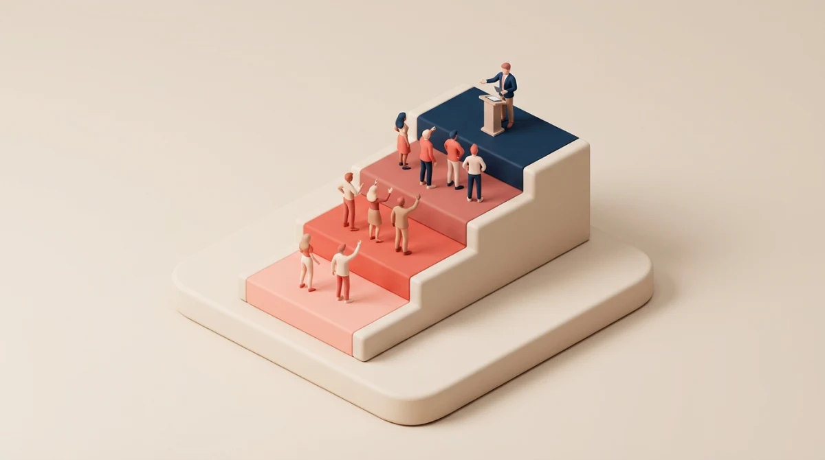 Progressive discipline staircase