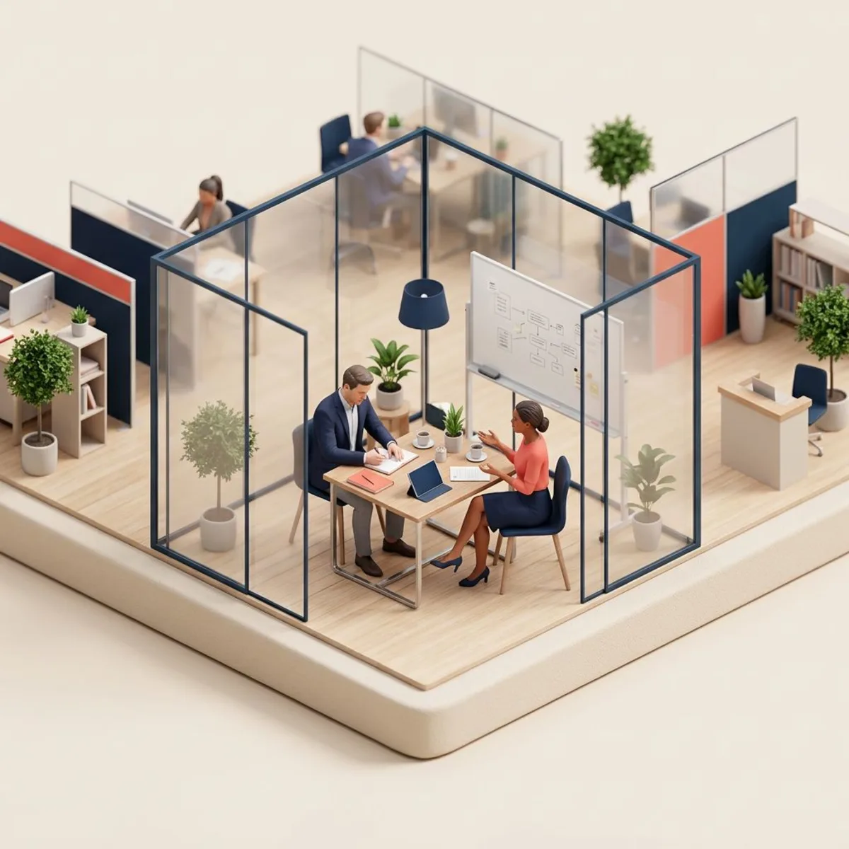 In-depth interview setup