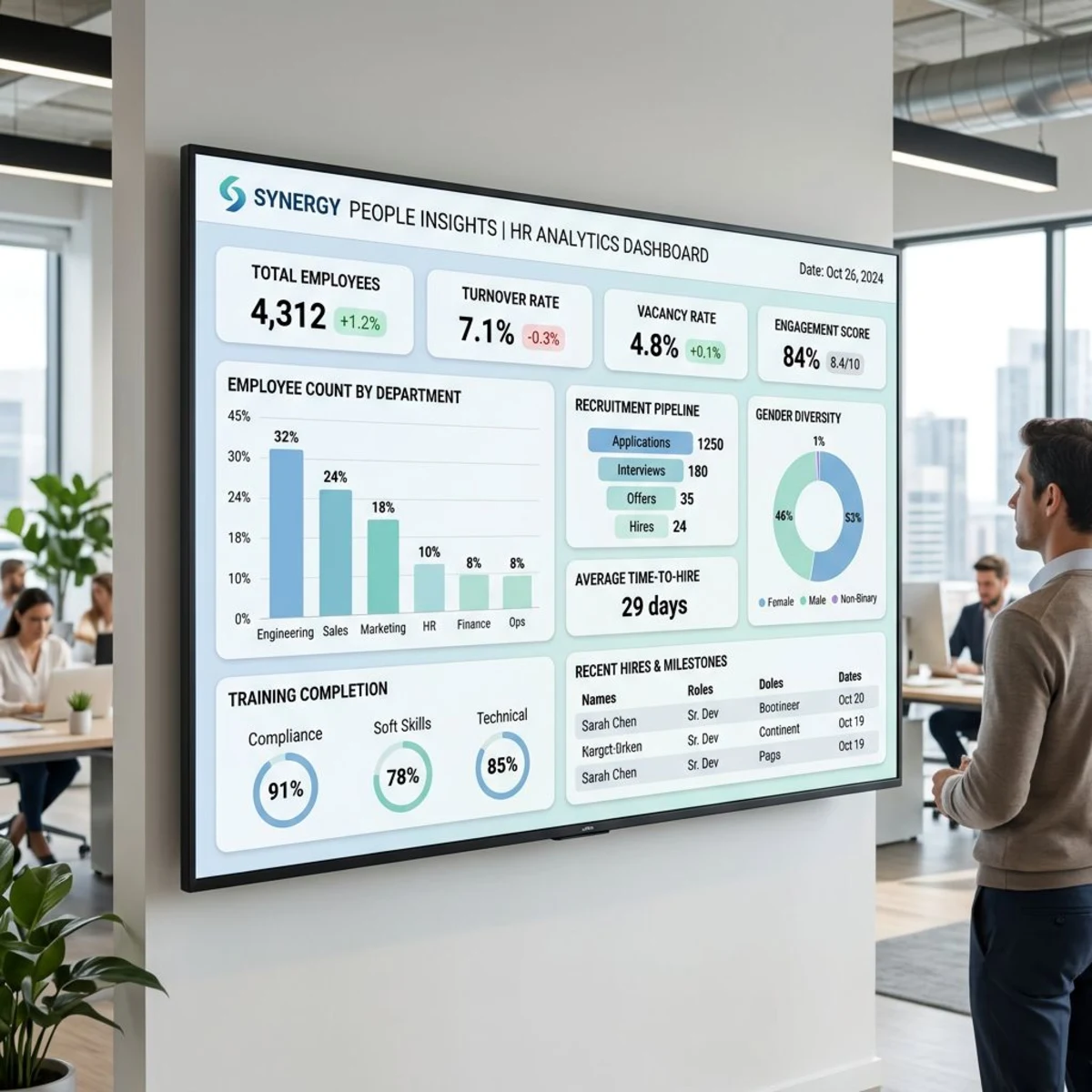 HR Dashboard Analytics